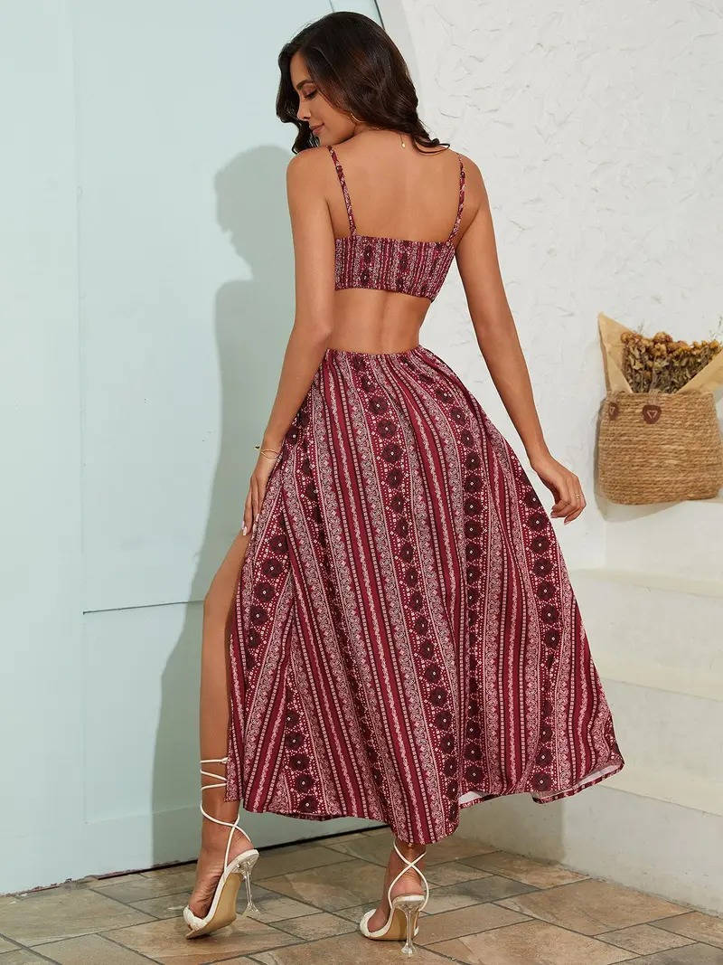 Alora | Women's Summer Boho Maxi Dress