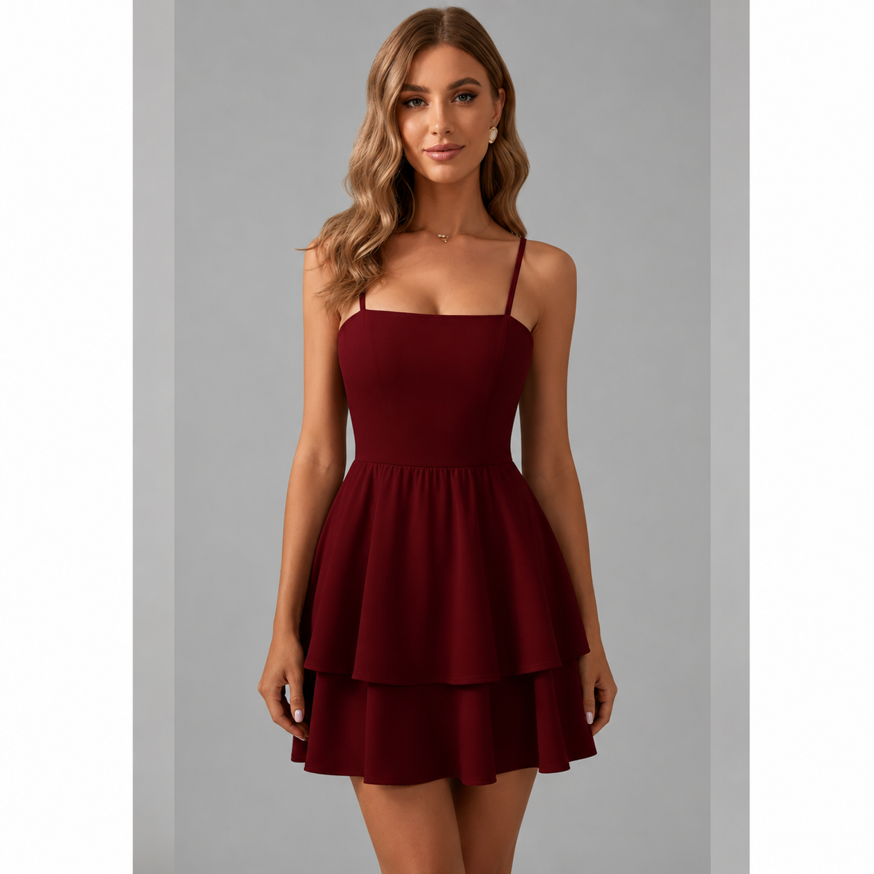 Ava | Women's Summer Spaghetti Strap Mini Dress