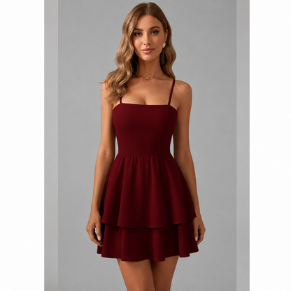 Ava | Women's Summer Spaghetti Strap Mini Dress