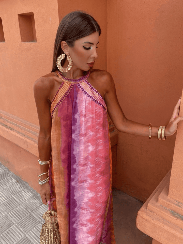 Violeta | Women’s Gradient Boho Maxi Dress