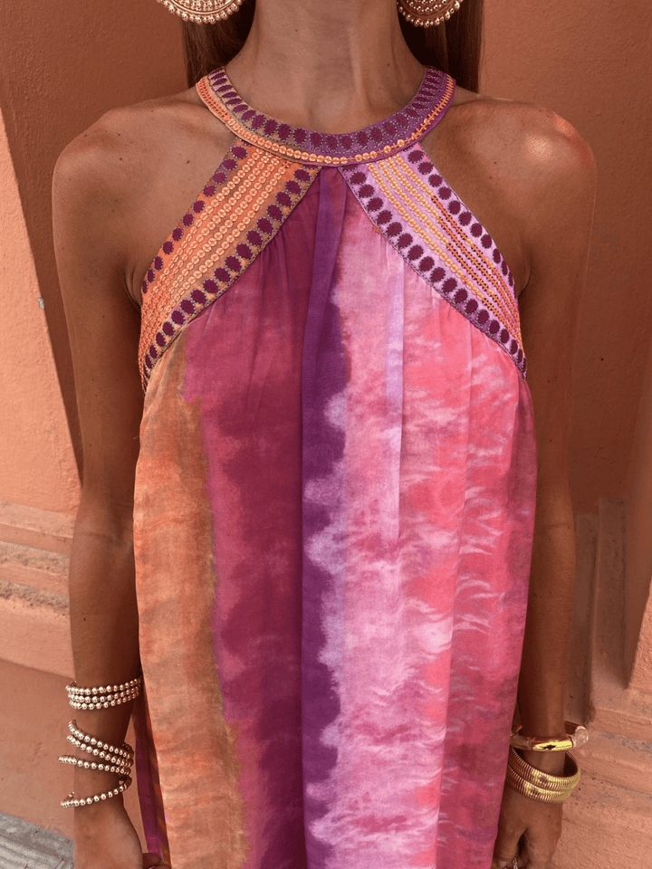 Violeta | Women’s Gradient Boho Maxi Dress