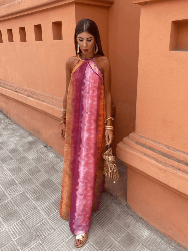Violeta | Women’s Gradient Boho Maxi Dress