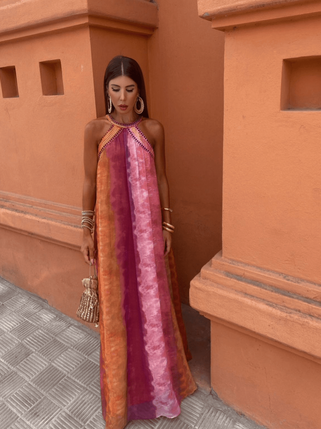 Violeta | Women’s Gradient Boho Maxi Dress
