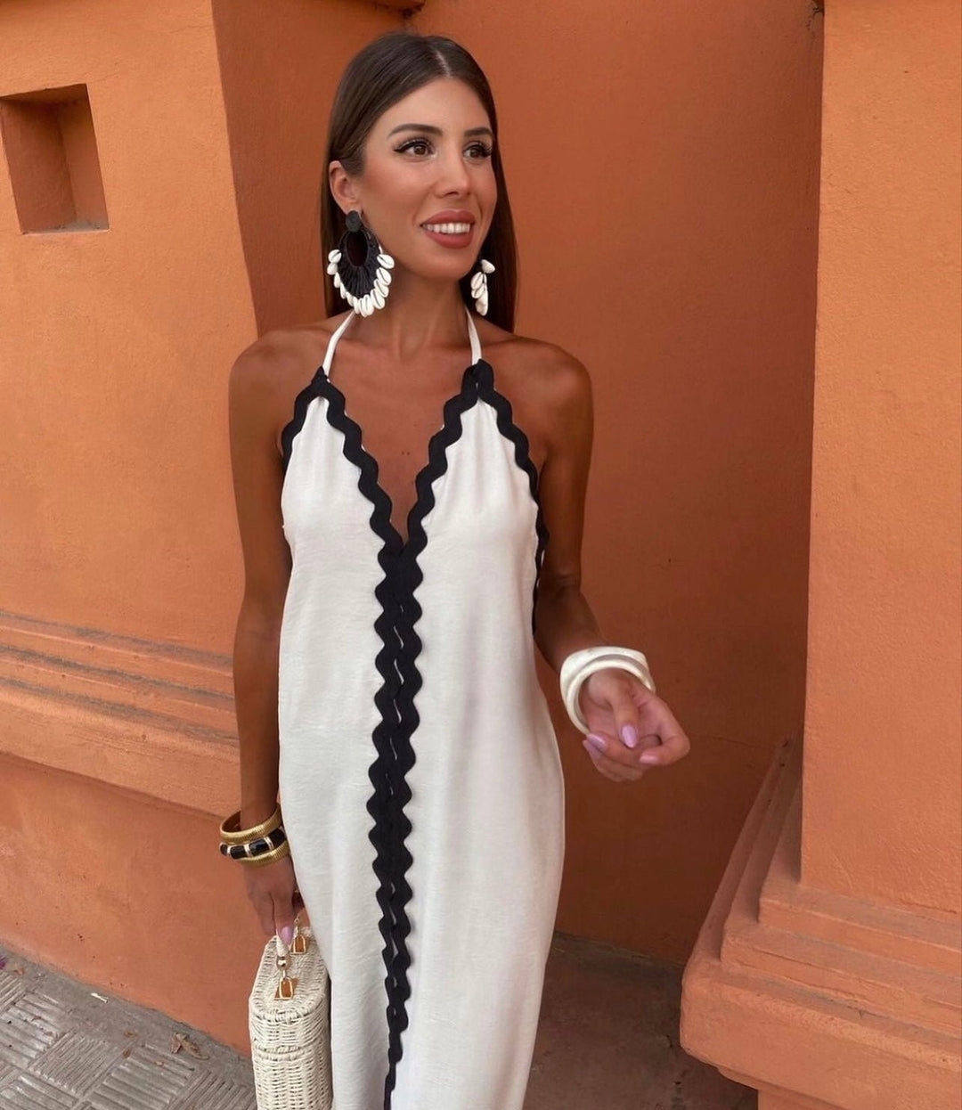 Jolene | Women’s Front Slit Wedding Guest Dress