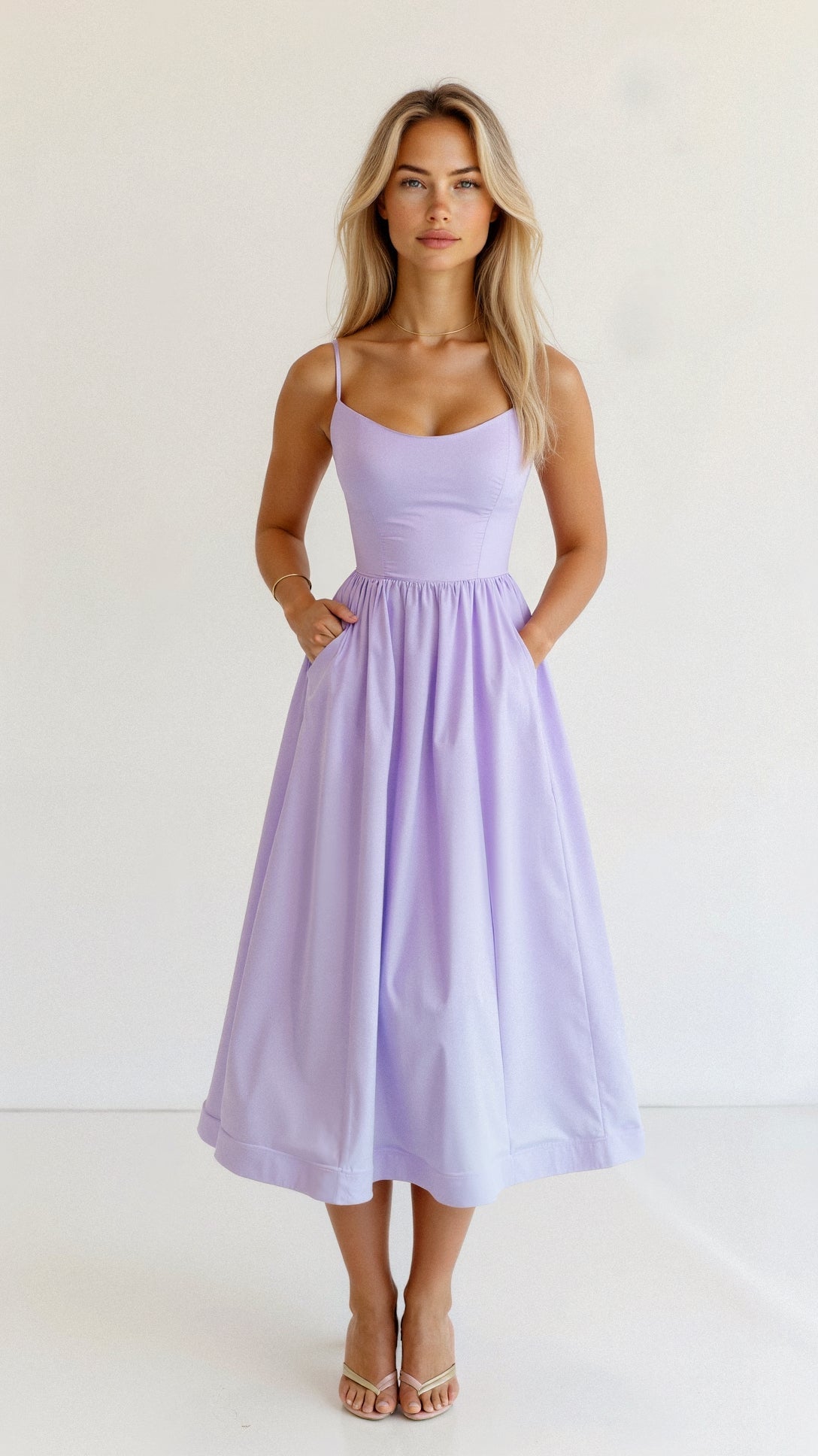 Madlene | Women's Elegant A-line Summer Dress