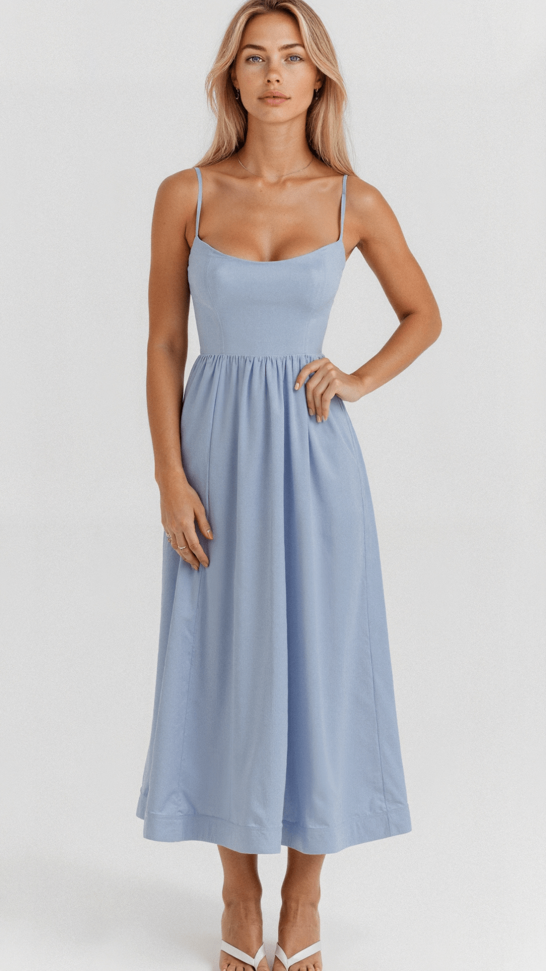 Madlene | Women's Elegant A-line Summer Dress