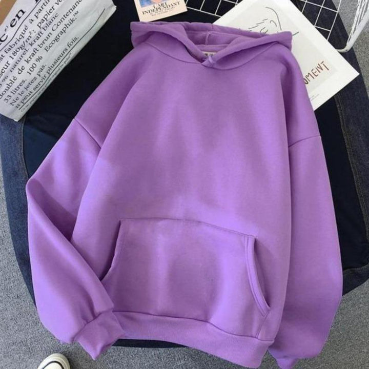 Murphy  | Women’s Cartoon Print Pocket Hoodie