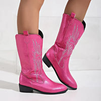 Aoibheann | Women's Mid Calf Western Cowboy Boots