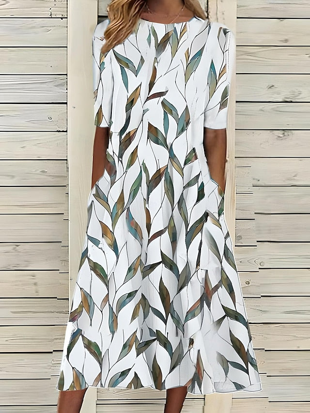 Hollis | Women’s Summer Floral Midi Dress