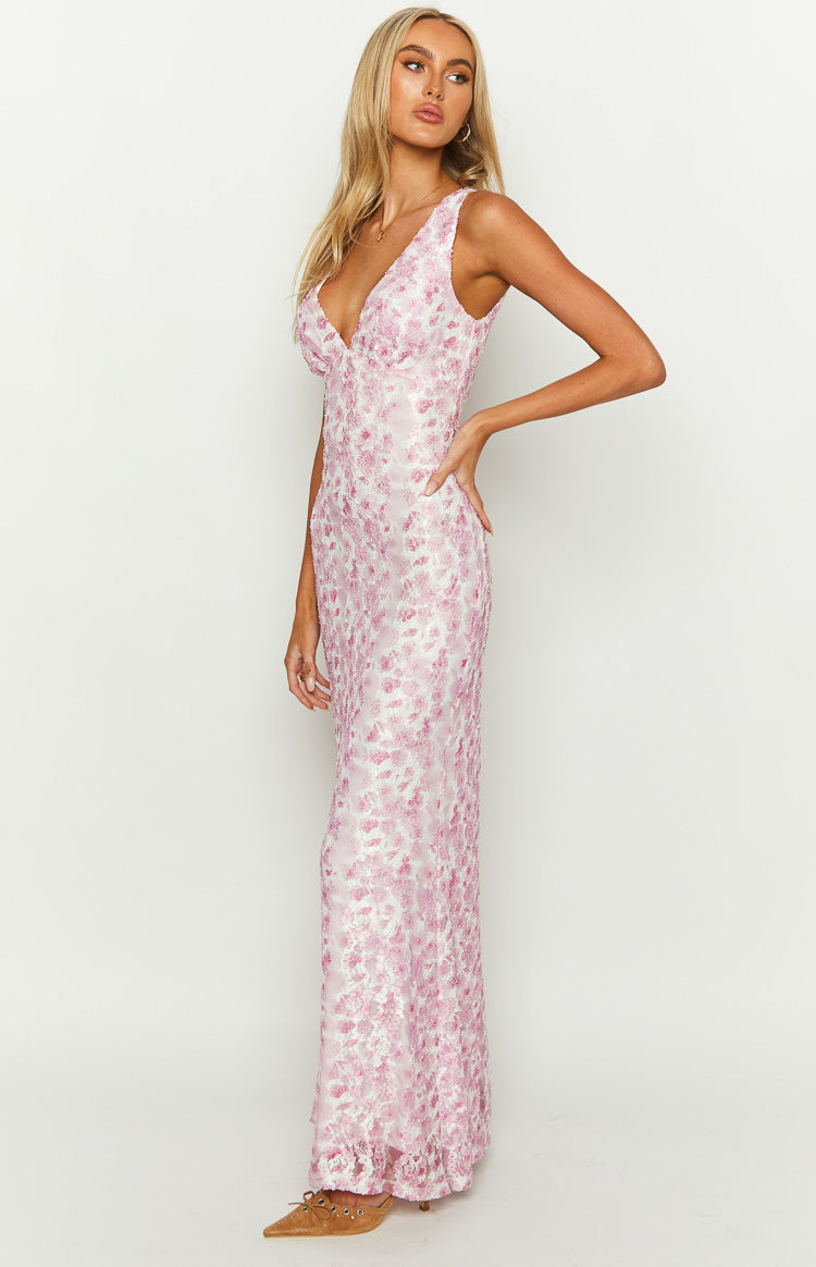 Indie | Women’s Floral Wedding Guest Maxi Dress