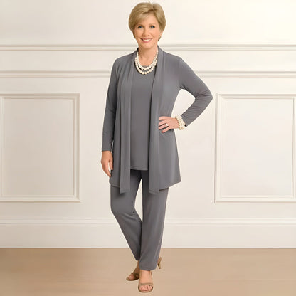 Mila | Women's Casual Relaxed Fit Three Piece Set