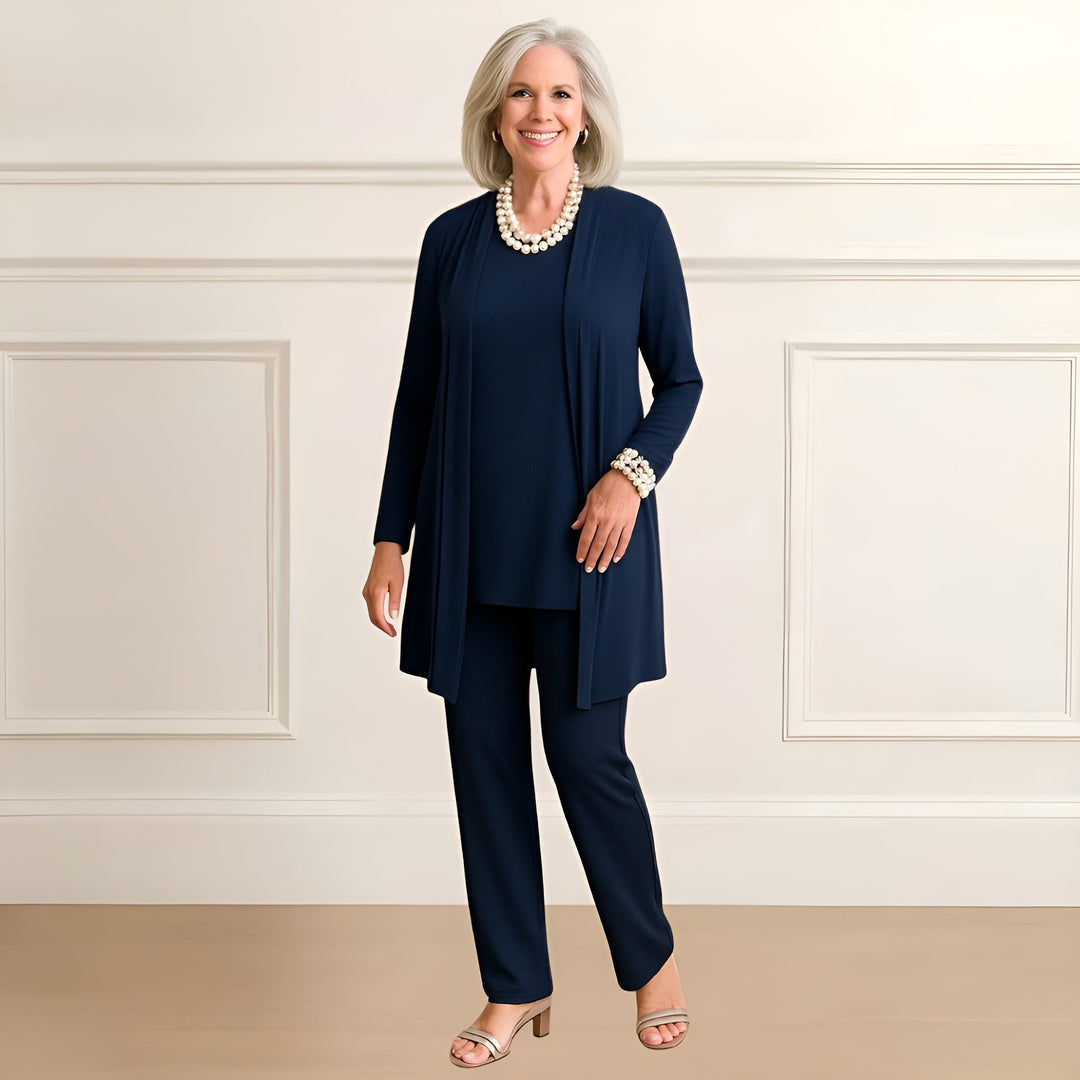Mila | Women's Casual Relaxed Fit Three Piece Set