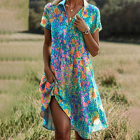 Tara | Women's Boho Floral Wedding Guest Dress