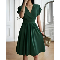 Bianca | Women's Evening V-Neck Cocktaildress