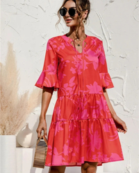 Lauren | Women's Casual Puffed Sleeves Summer Dress