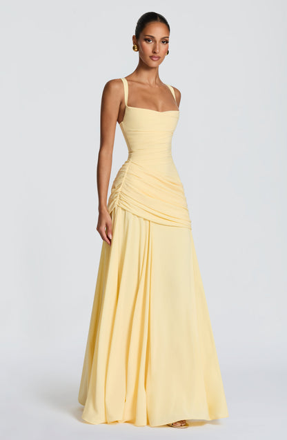 Amelia | Women's Elegant Wedding Guest Maxi Dress