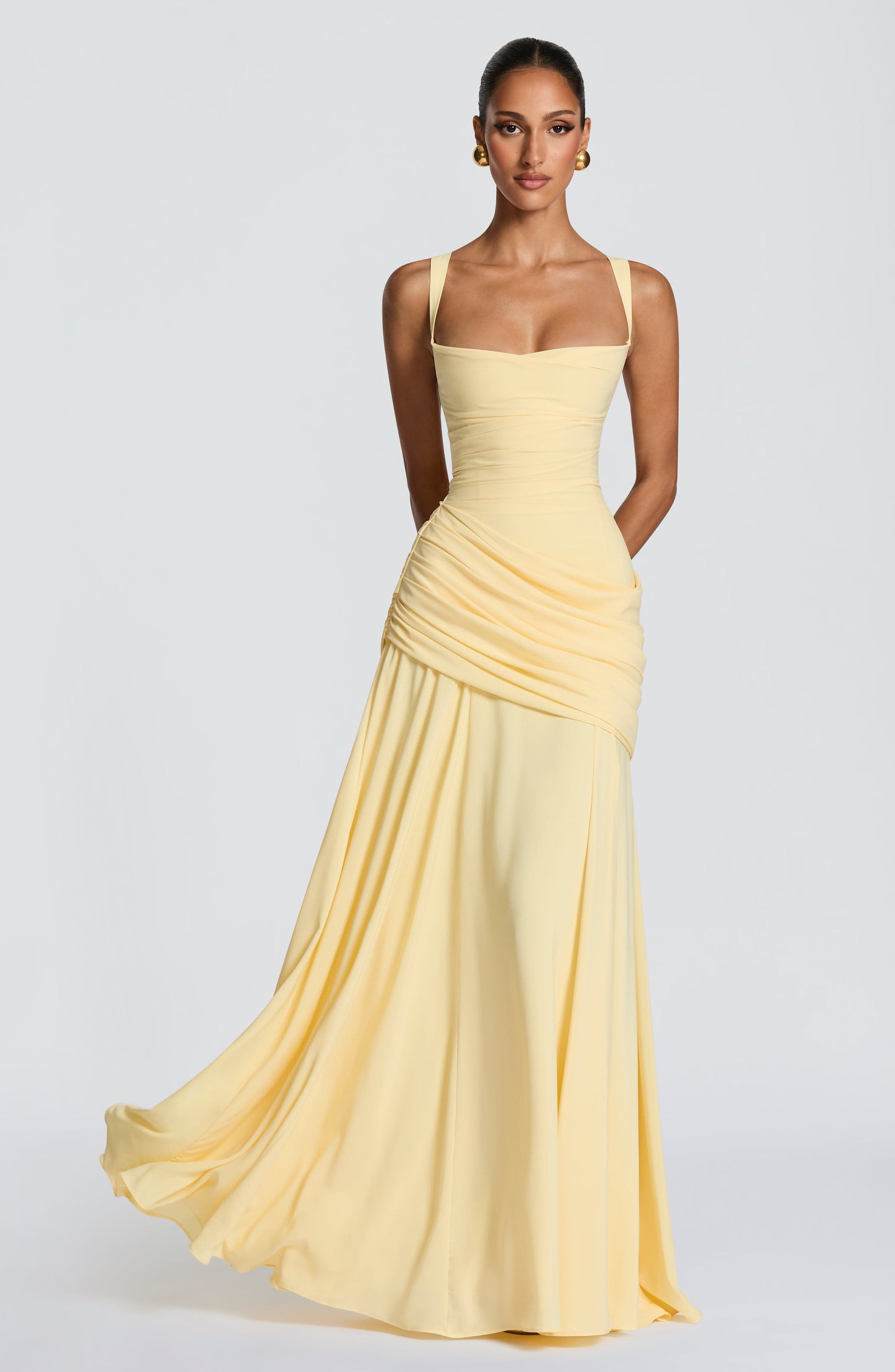 Amelia | Women's Elegant Wedding Guest Maxi Dress