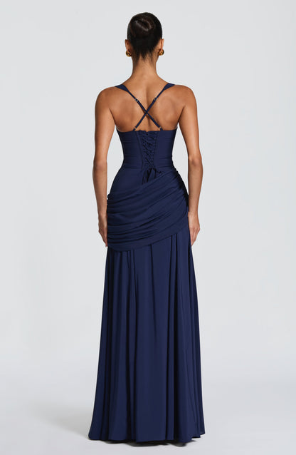 Amelia | Women's Elegant Wedding Guest Maxi Dress