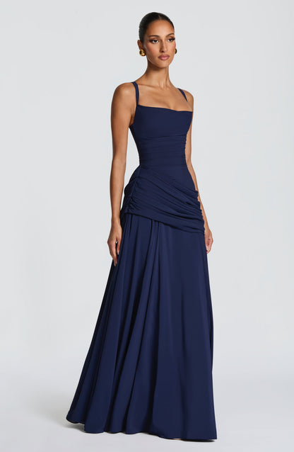 Amelia | Women's Elegant Wedding Guest Maxi Dress