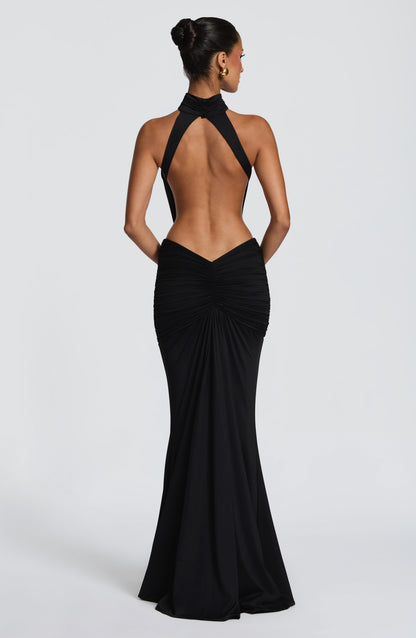 Acacia | Women's Summer Halterneck Maxi Dress
