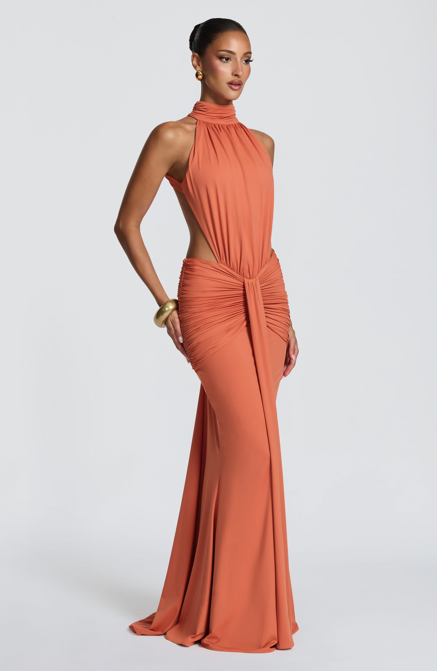 Acacia | Women's Summer Halterneck Maxi Dress