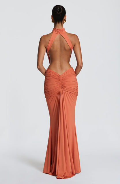 Acacia | Women's Summer Halterneck Maxi Dress