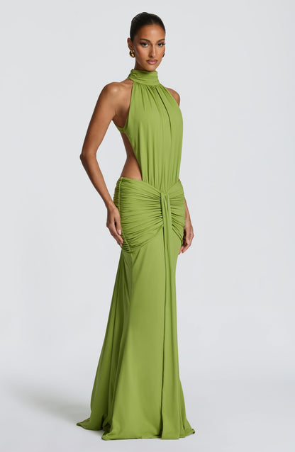 Acacia | Women's Summer Halterneck Maxi Dress