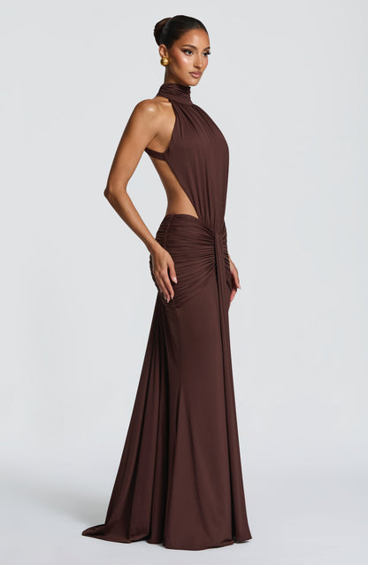 Acacia | Women's Summer Halterneck Maxi Dress