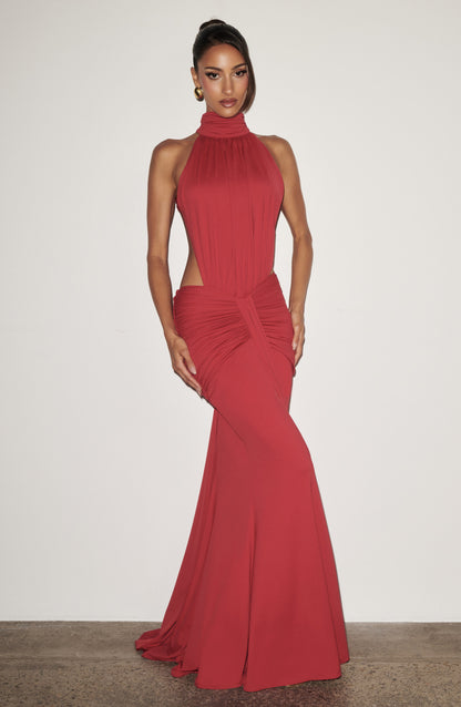 Acacia | Women's Summer Halterneck Maxi Dress