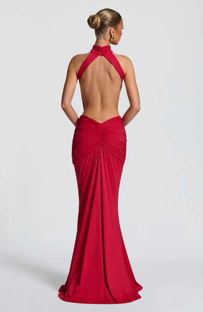 Acacia | Women's Summer Halterneck Maxi Dress