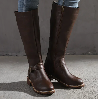 Hora | Women's Casual Knee-High Orthopedic Boots