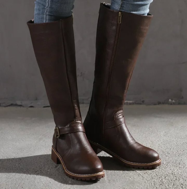 Hora | Women's Casual Knee-High Orthopedic Boots