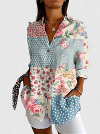Maeve | Women's Casual Printed Tunic Blouse