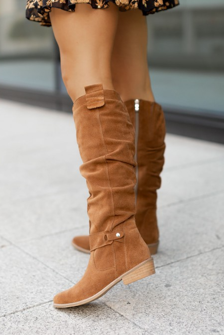 Rachel | Women's Autumn Buckle Heel Boots